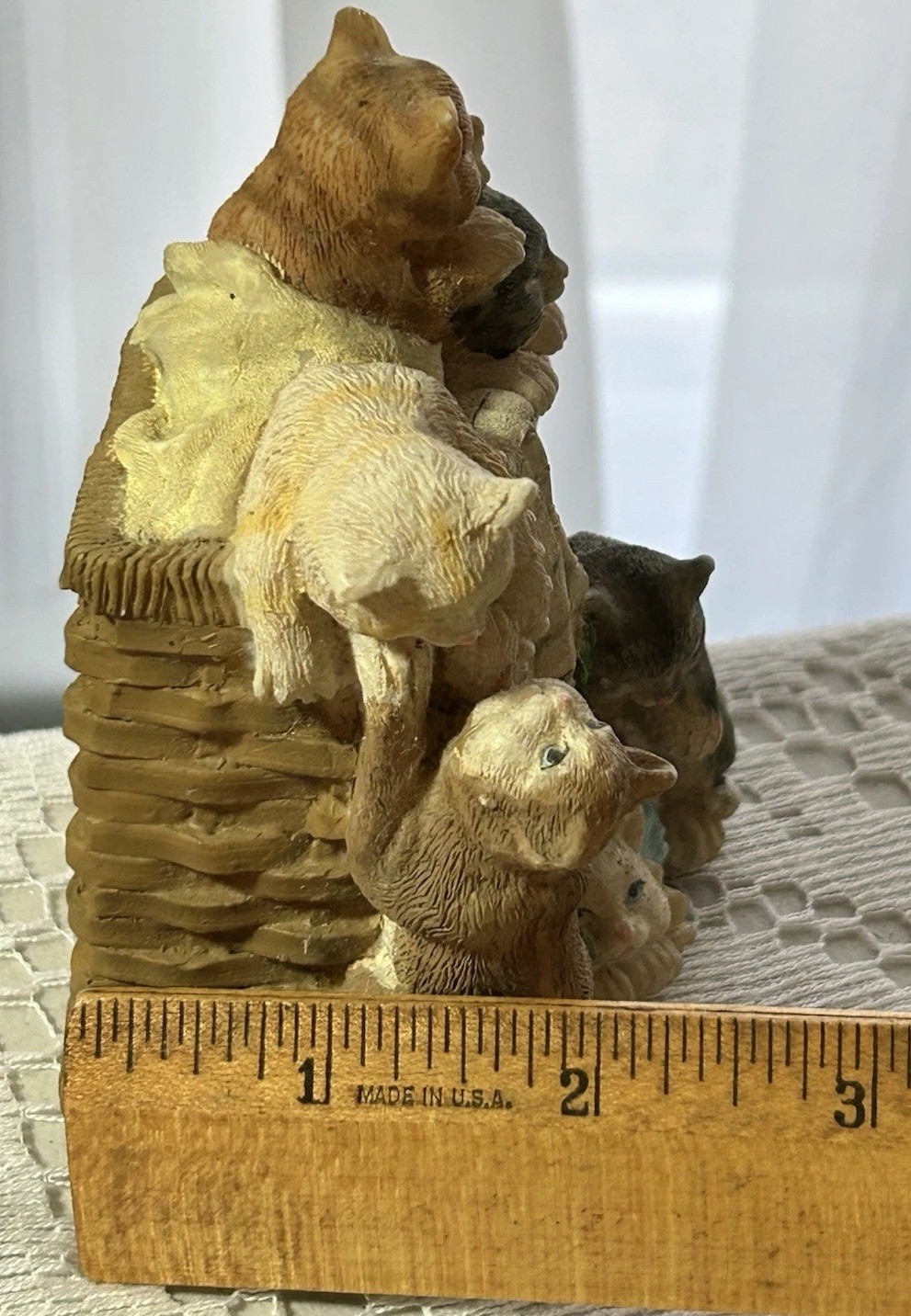 Cat Kittens “MY FAVORITE THINGS” Knick Knack By San Francisco Music Box Co