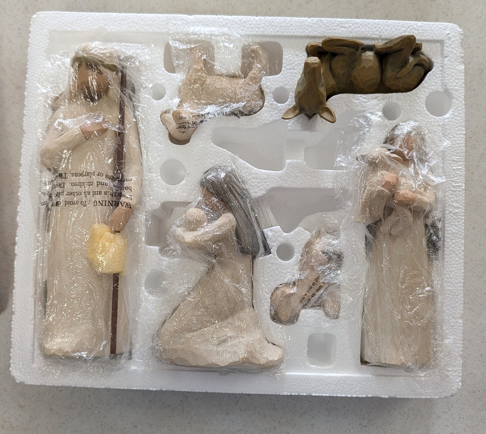 DEMDACO Willow Tree #26005 Nativity Hand Painted Sculpted Figures Christmas
