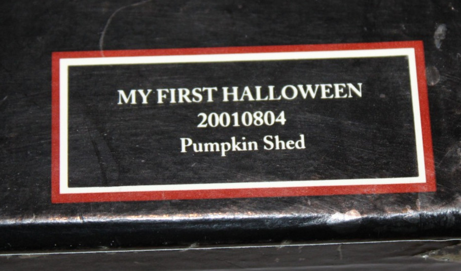 My First Halloween #20010804 Pumpkin Shed 1997 Lang & Wise 1st Ed. Linda Stocks