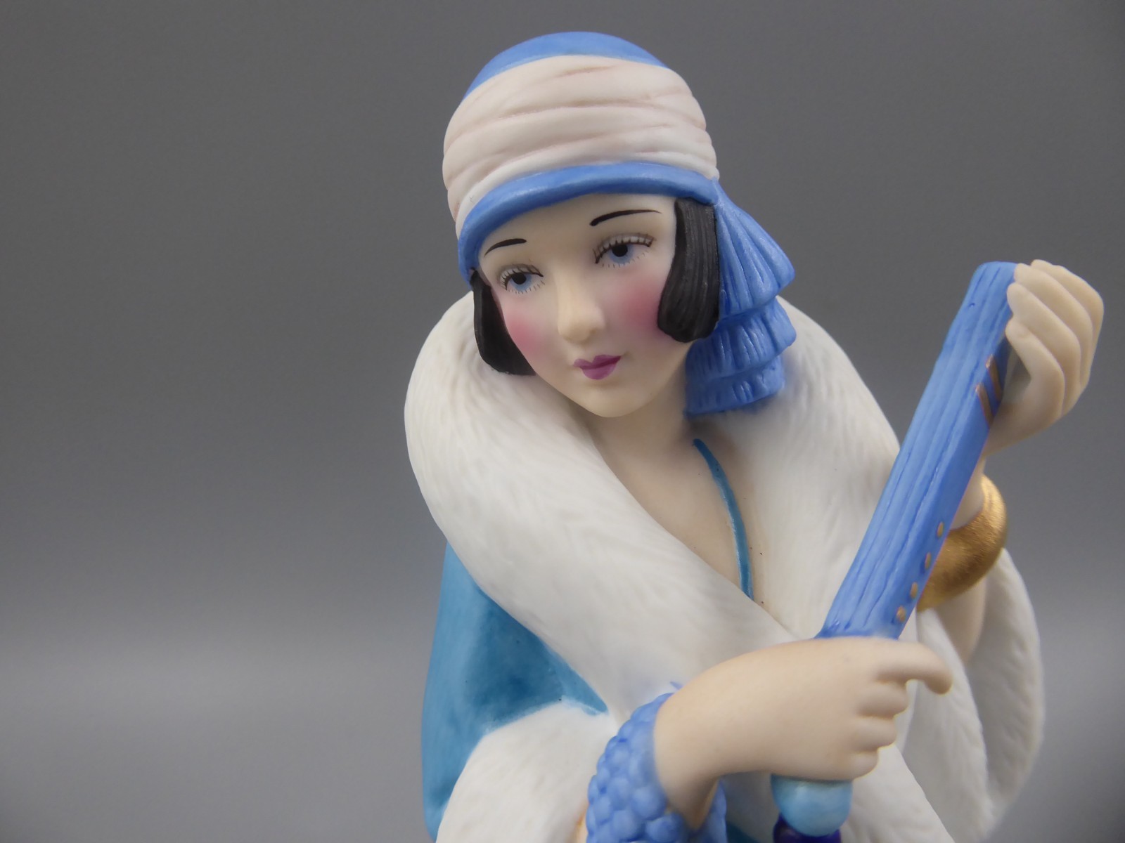 LENOX RHAPSODY IN BLUE AMERICAN SONGBOOK COLLECTION DECO HANDPAINTED FIGURINE