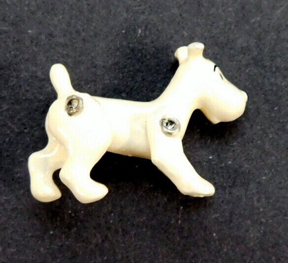 Pixi Tintin Figurine Articulee 2501 “Milou” Articulated 1993 Metal Snowy Figure