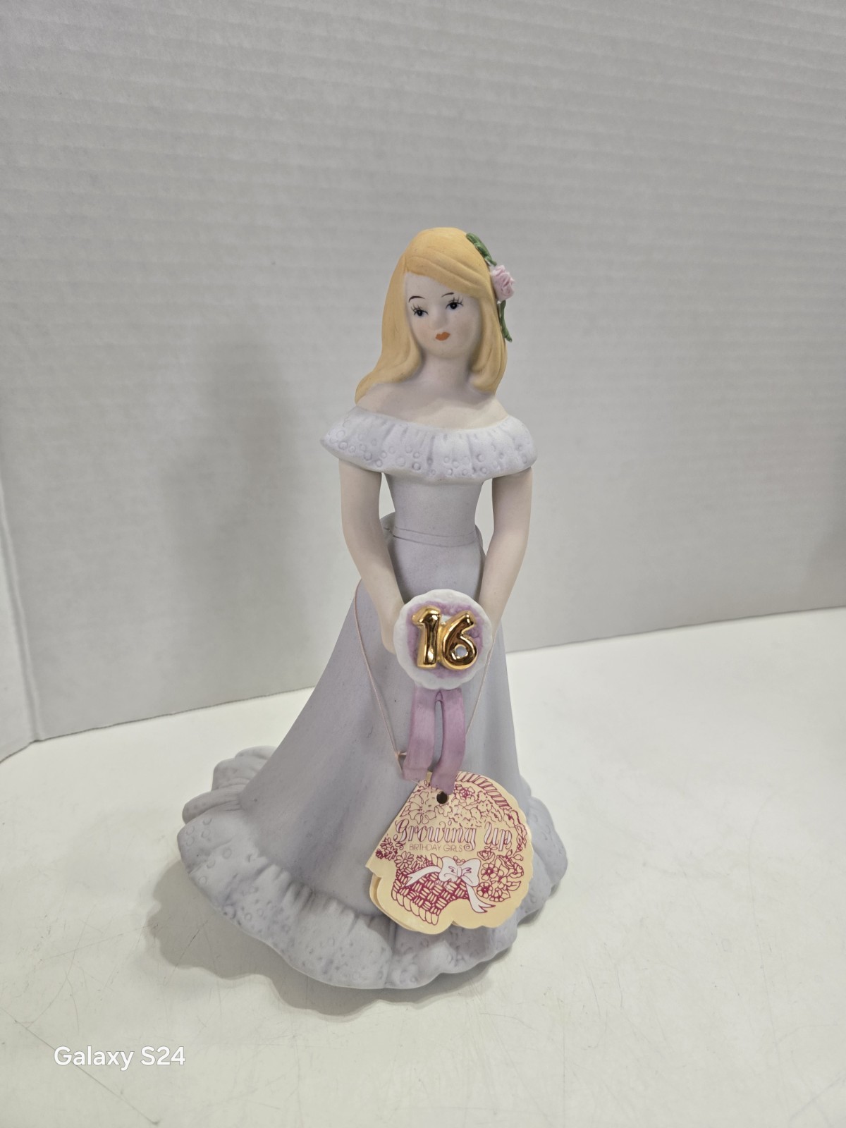 ENESCO Growing Up Girls Birthday Girls Age 16- 7″ Tall