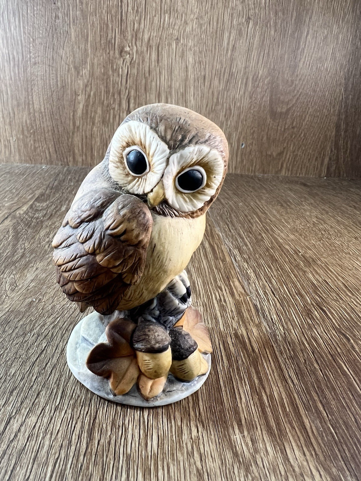 Andrea By Sadek Vintage Porcelain Owl Made In Japan 3-3/4″ H x 2-1/4″ Wide #6350
