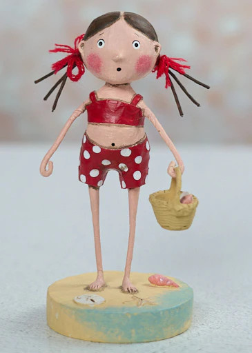 Lori Mitchell Summer Figurine ~ Shelly Sells Seashells
