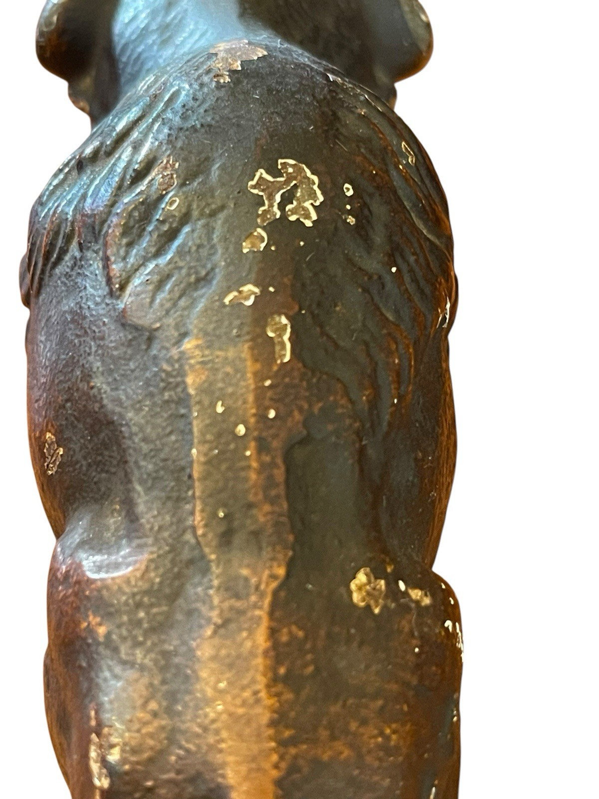 BUFFALO TANK BT CAST IRON BISON BUFFALO FIGURINE PAPERWEIGHT BETHLEHEM STEEL 5″