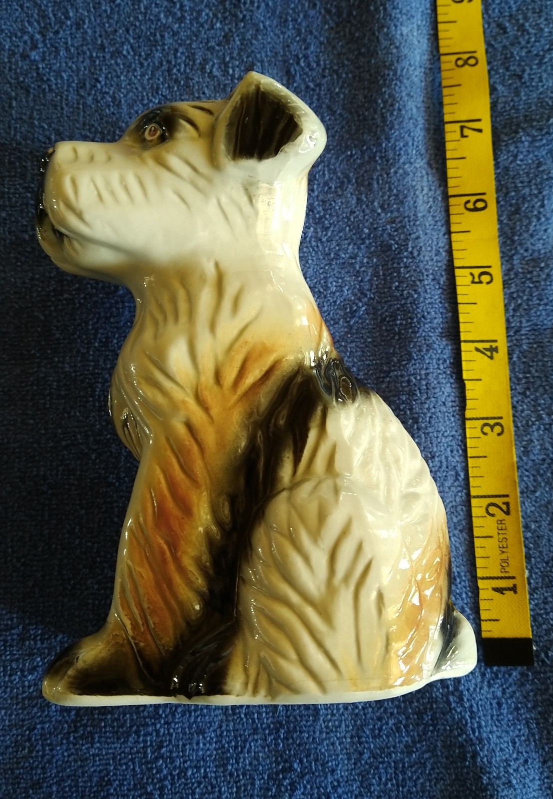 Vintage Terrier Dog Statue/Figurine Brazil #4150