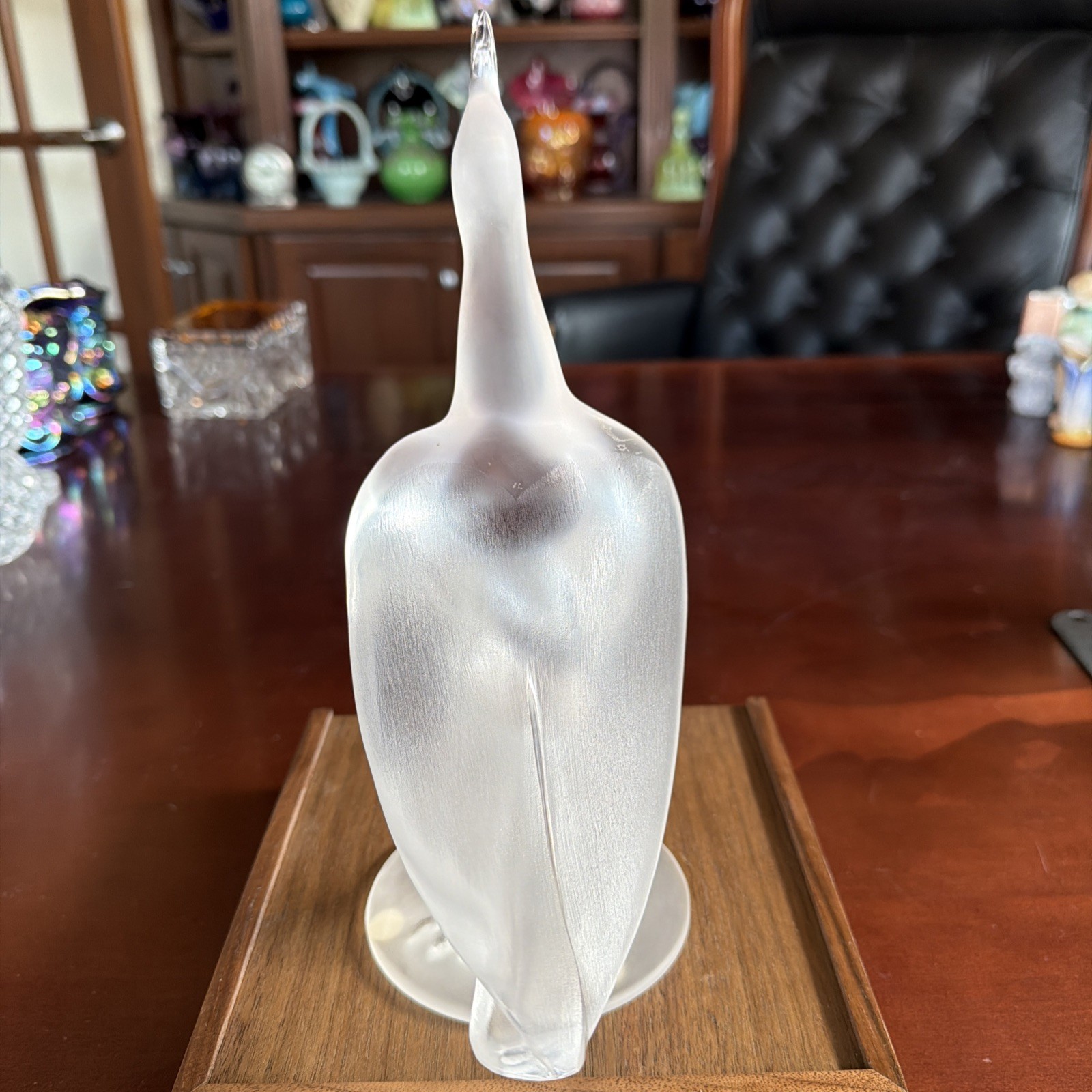 Lalique France “Daphnis” Chloe Seagull figurine