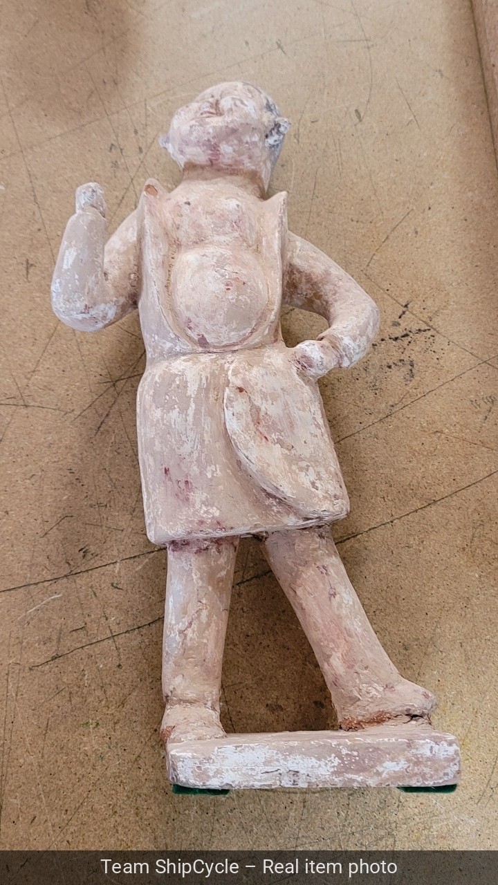A Chinese Pottery Standing FigureTang Dynasty G2U