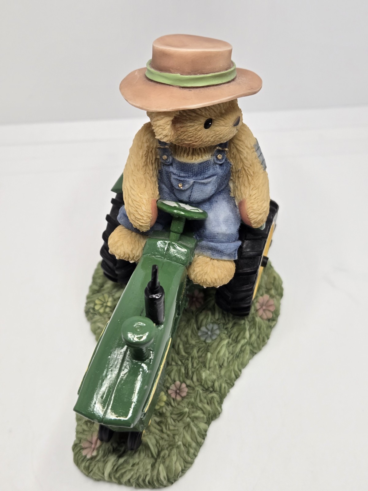 Cherished Teddies CHUCK John Deere Tractor Figurine 811734 You’ve Always Been