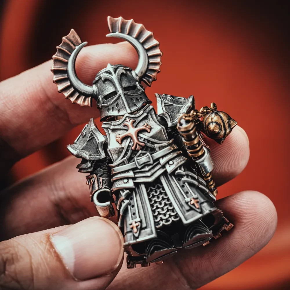 Crusader Figurine Statue Ornament Craft Collection for Home Living Room Office