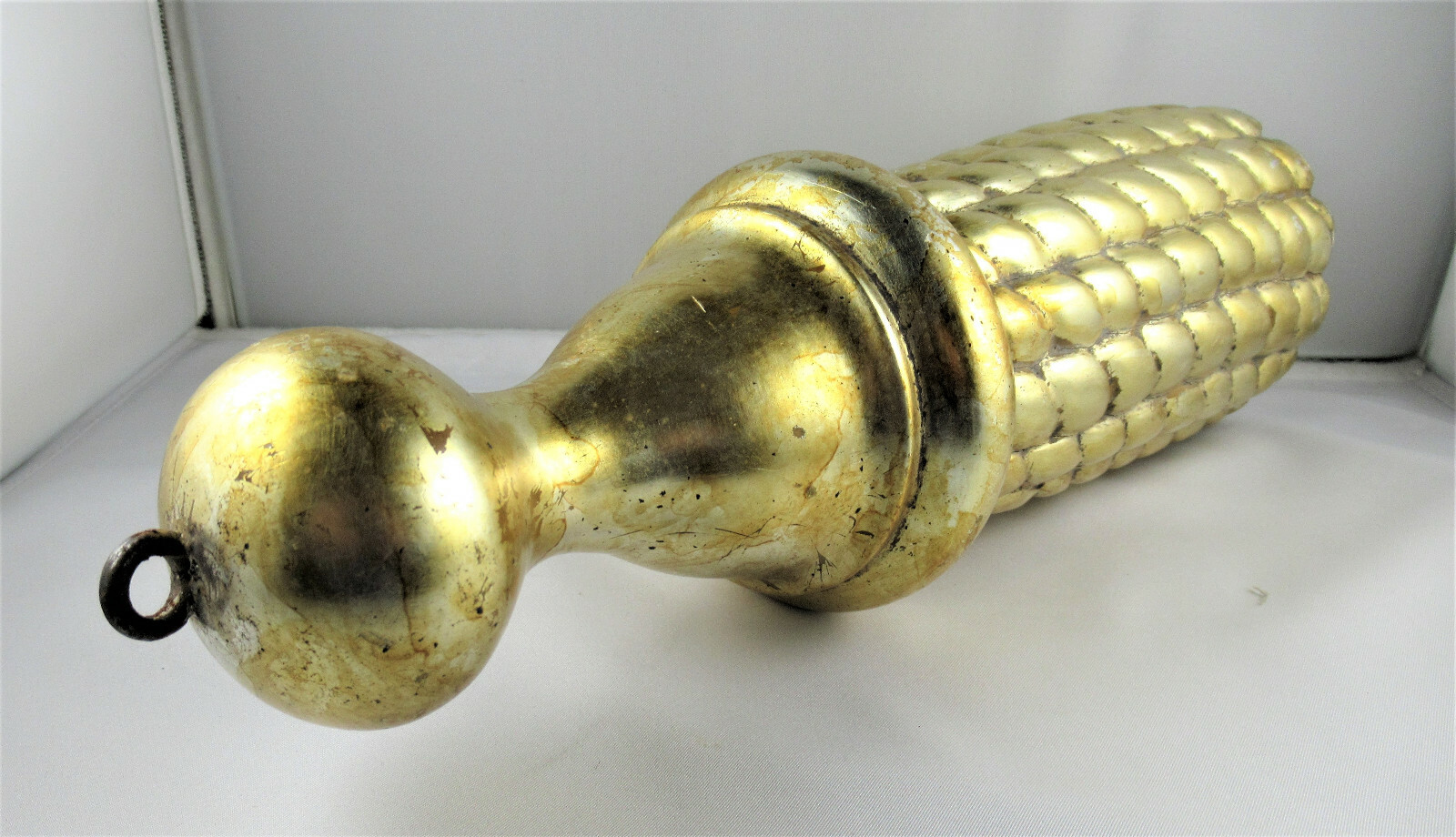 Antique Large Gold Gilt Wooden Tassel Solid