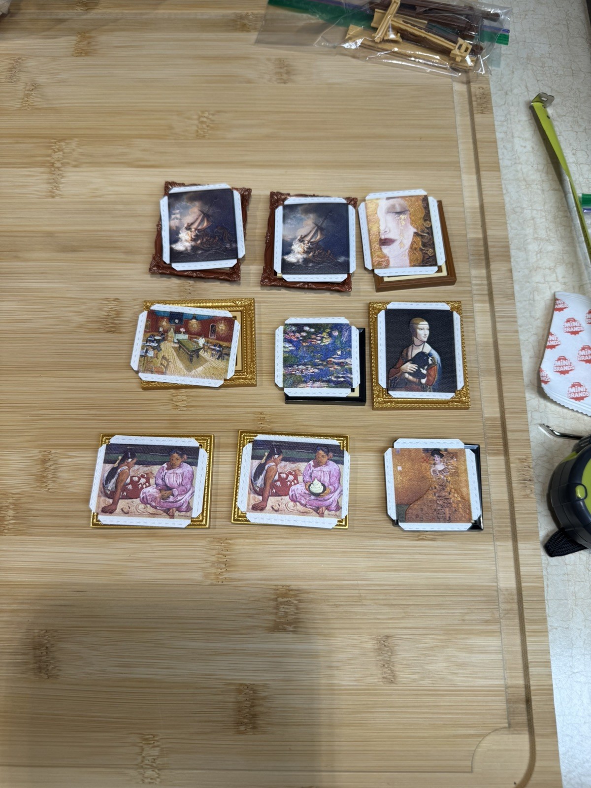 Mini Brands By ZURU Masterpieces Lot Of 9- RARES – Ships, Plus More NEW