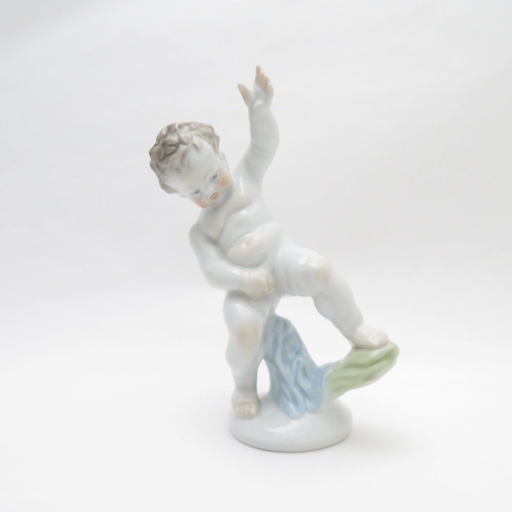Herend 5751 Figurine Doll White 18.5cm New