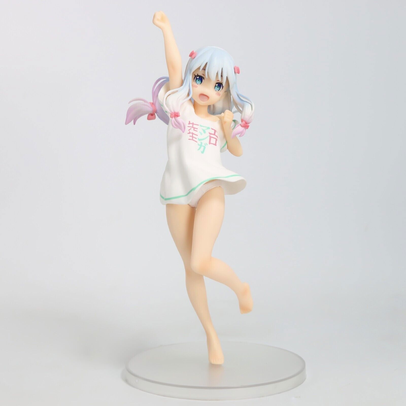 Anime Cute Pajamas Girl PVC Figure Toy Model Statue PVC Character 24cm No Box