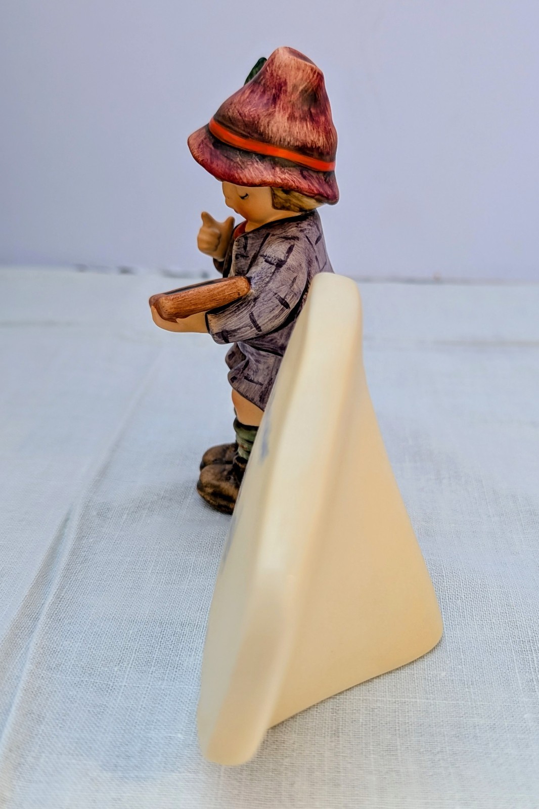 Hummel School Boy Authorized Dealer Plaque Goebel #460 1984 w/Original Box