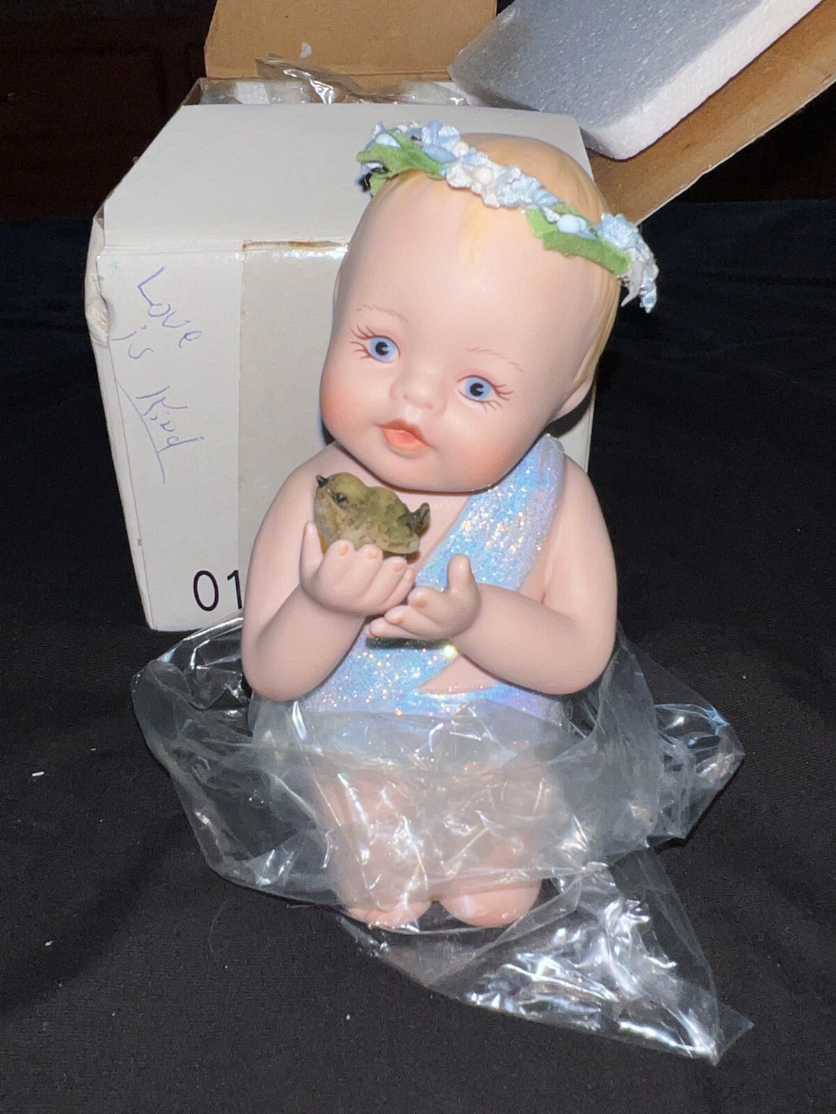 Vtg Hamilton Collection Angel – Love Is Kind – Phyllis Parkins TB-128 COA IOB