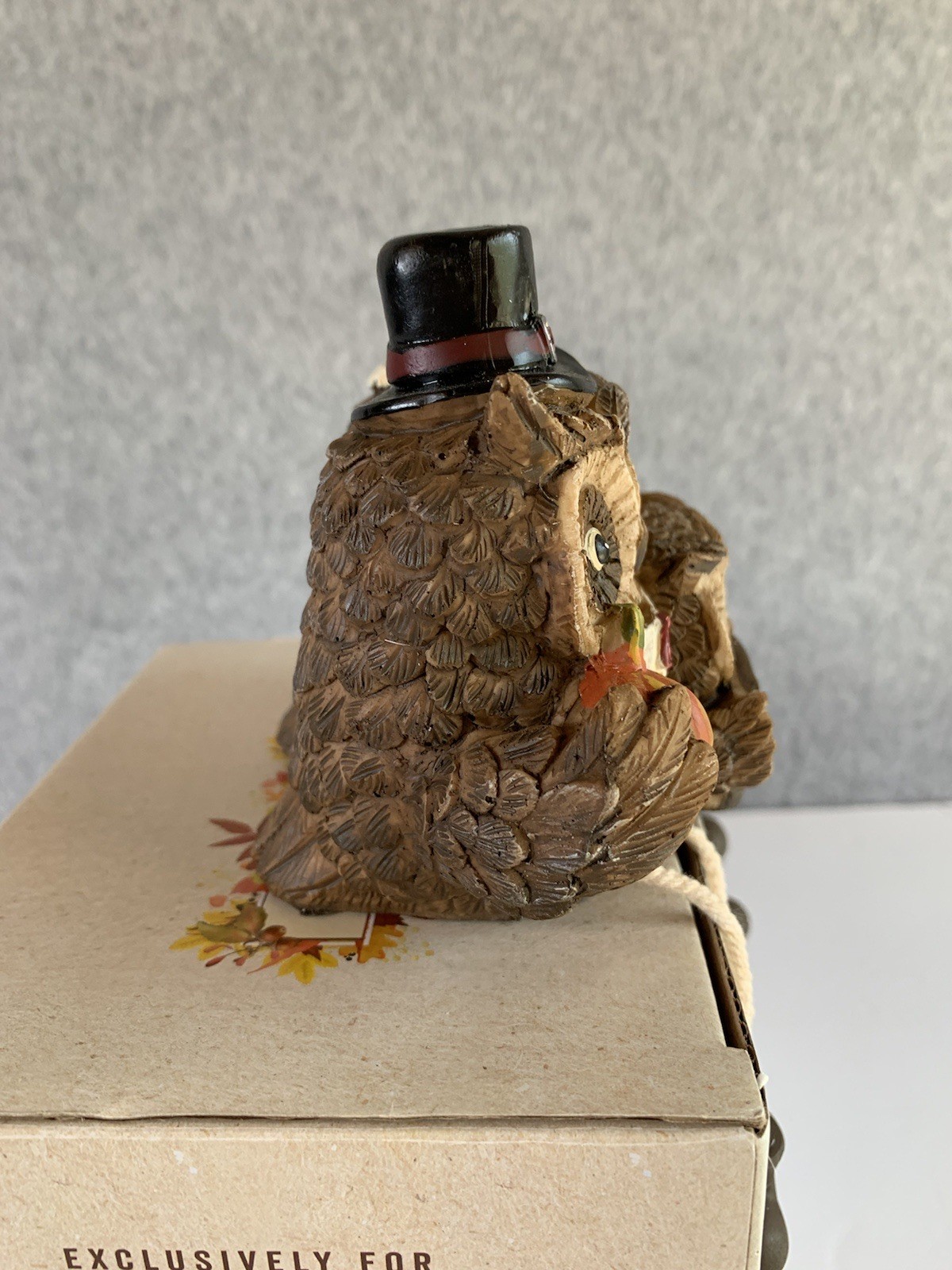 Harvest Owls Pilgrim Family Shelf Sitter Cracker Barrel fall decor THANKSGIVING