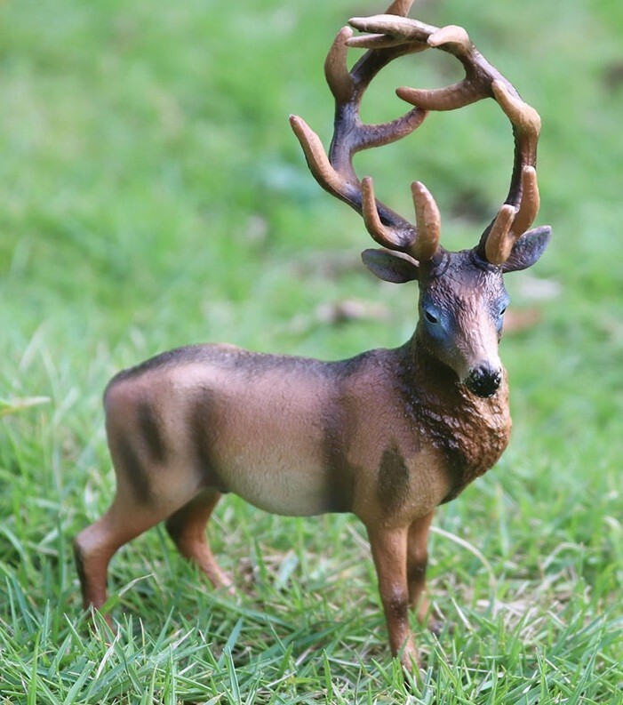 Whitetail Deer Wild Animal Toy PVC Action Figure Kids Toys Party Gifts