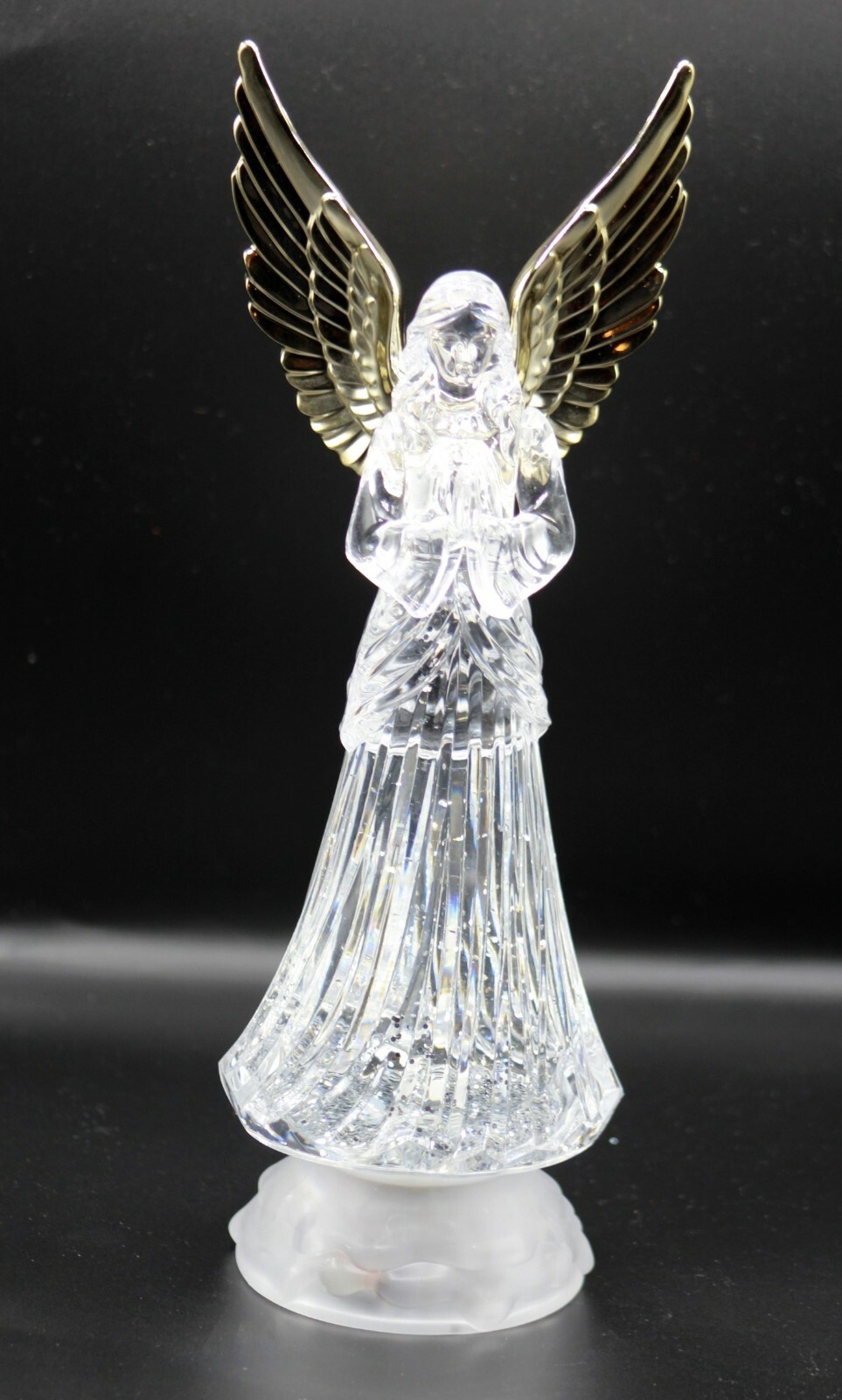 ELECTRIC-LIGHT-UP PRAYING ANGEL FIGURINE ANGELS CHERUBS FIGURINE STATUE