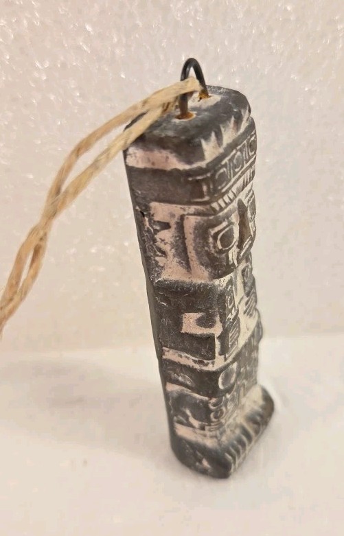 Inca Deity Stone/Chalkware Statue Totem Pendant Cusco Peru