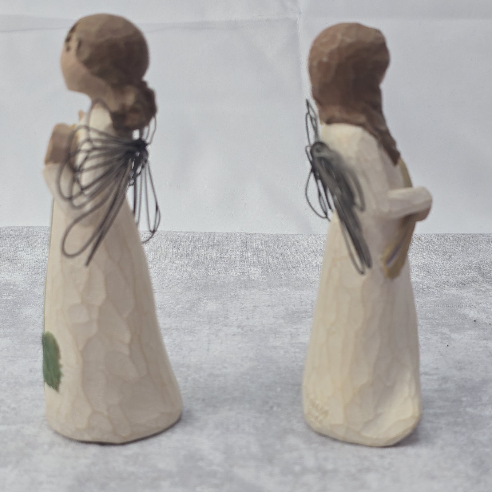 2 WILLOW TREES Angel of Summer & Autumn5 1/4” tall Demdaco Susan Lordi 2001