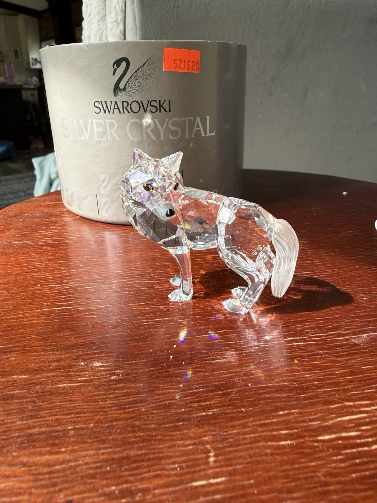Swarovski Fairy Tales Wolf figurine – number 207549. Retired
