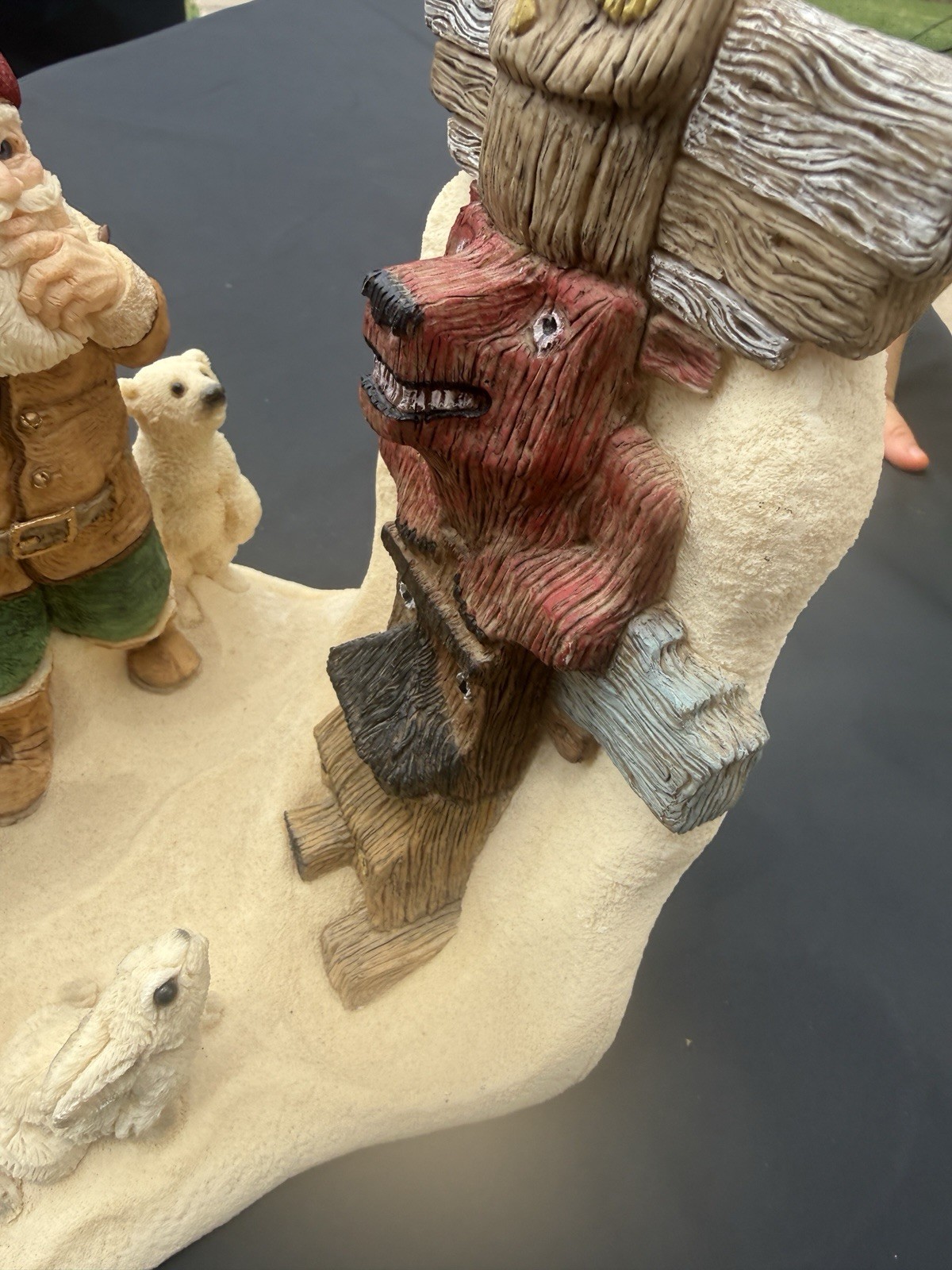 1998 Jeff Littlejohn Totem Gathering Santa Figurine United Design CF-081 #614