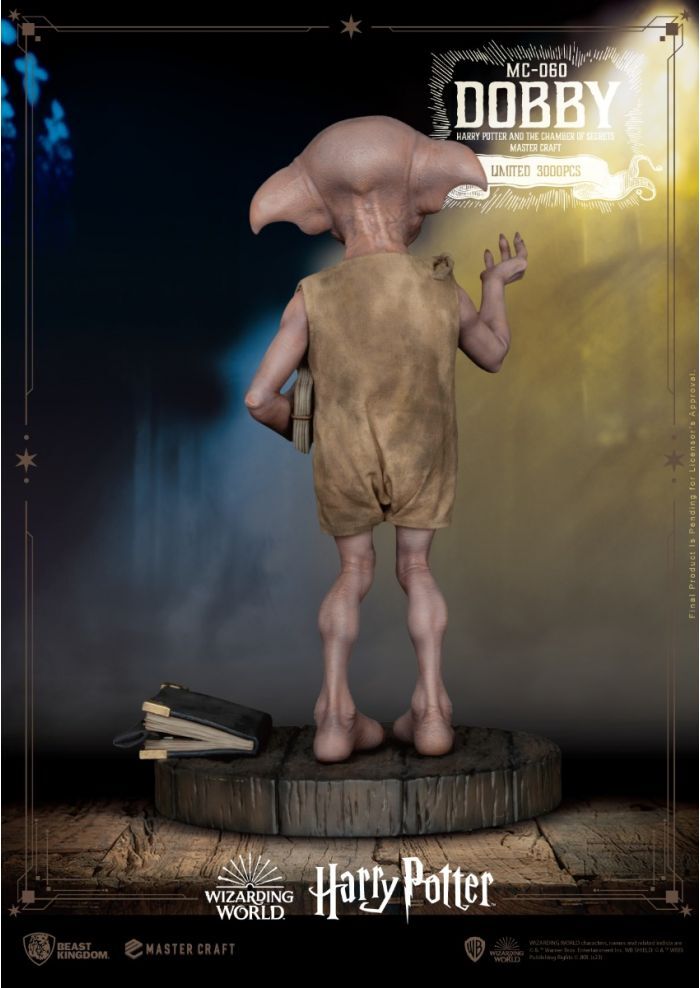 Beast Kingdom Harry Potter Chamber of Secrets Dobby MC-060 Master Craft Statue