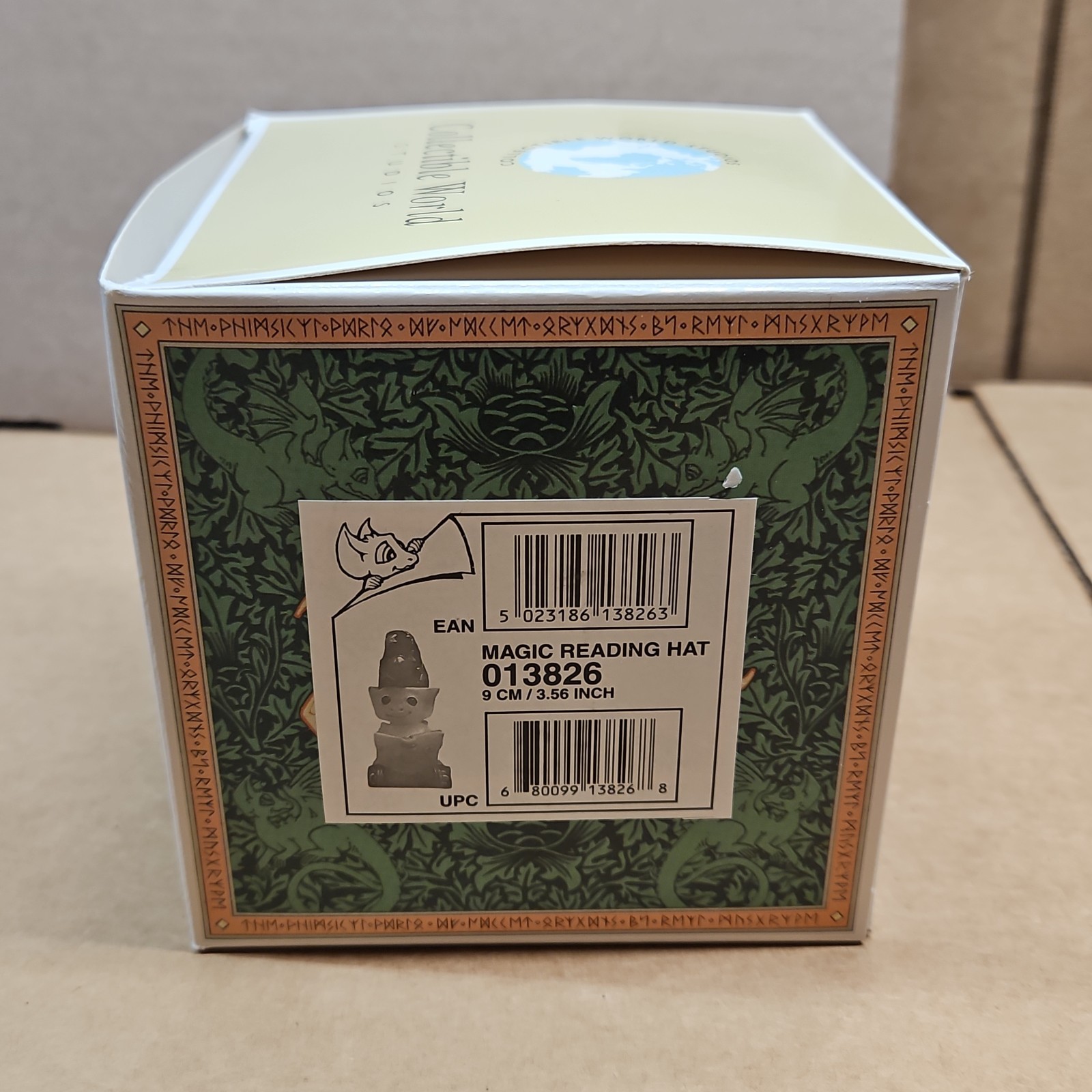 Pocket Dragons Magic Reading Hat Dragon Figurine Box Whimsical Real Musgrave