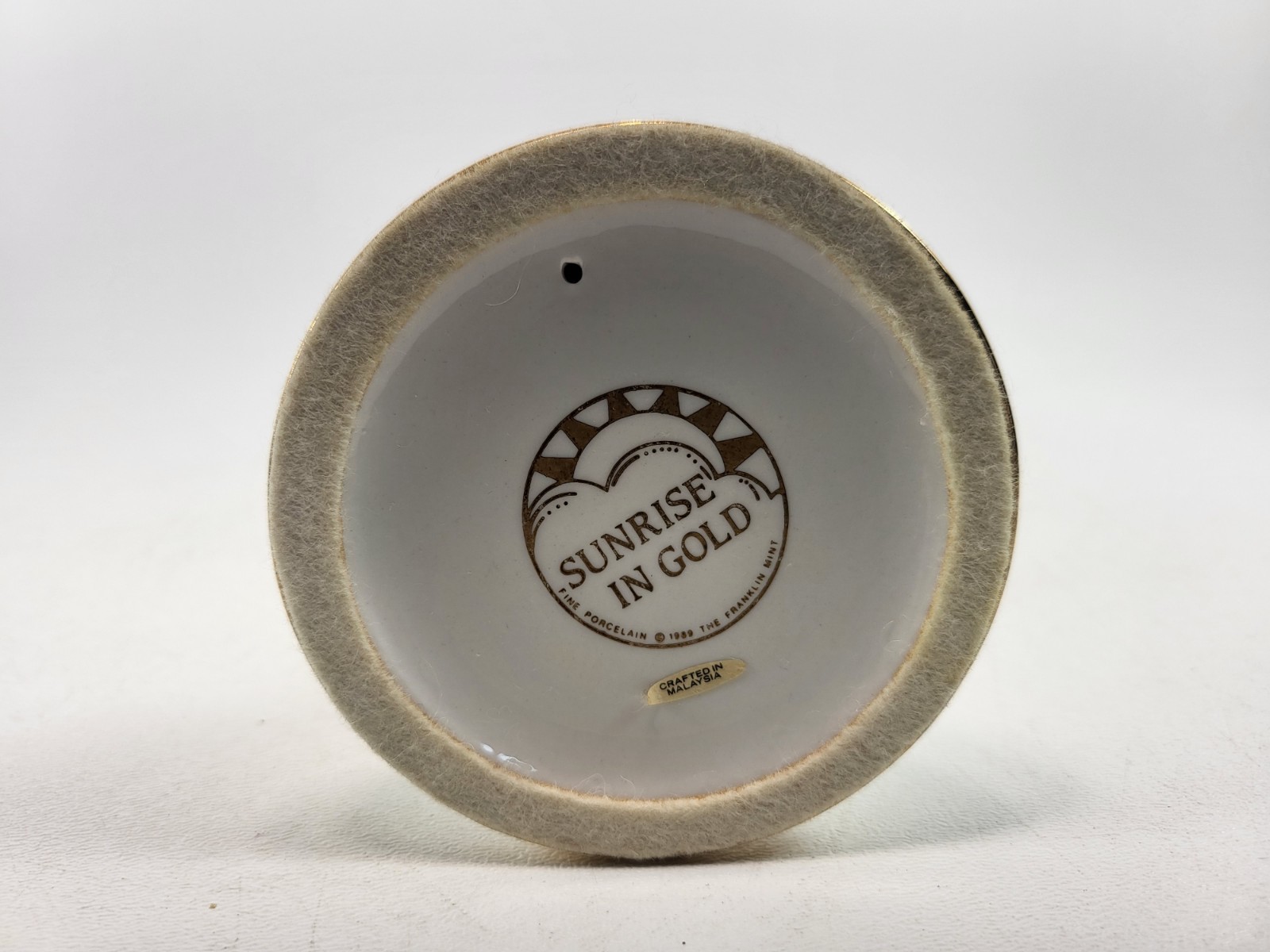 Sunrise In Gold – Art Deco Style Goddess Figurine FRANKLIN MINT 11″