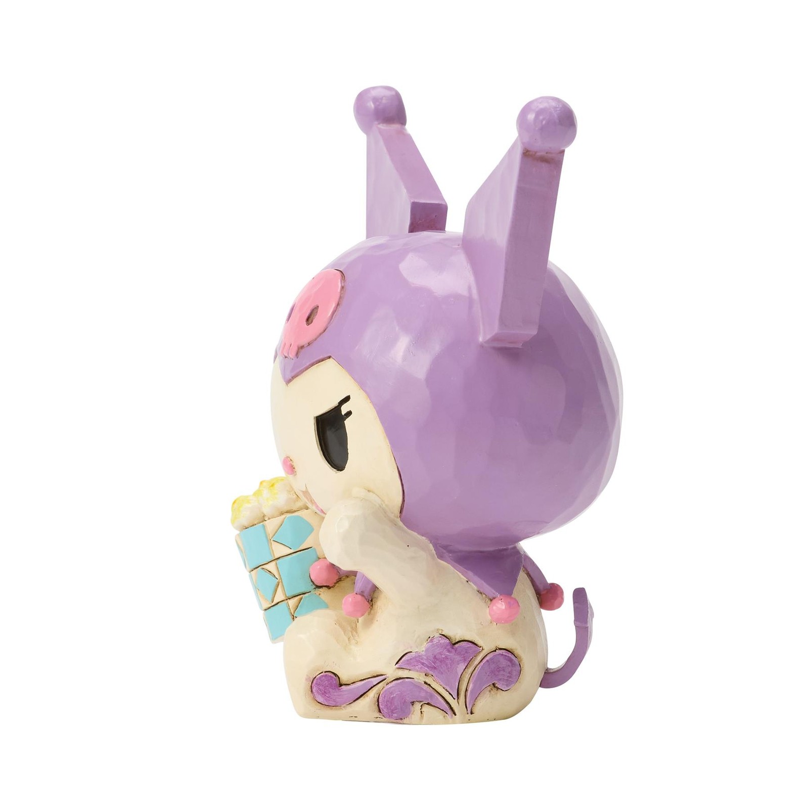 Jim Shore Sanrio Kuromi With Popcorn Bucket Miniature Figurine 6017567