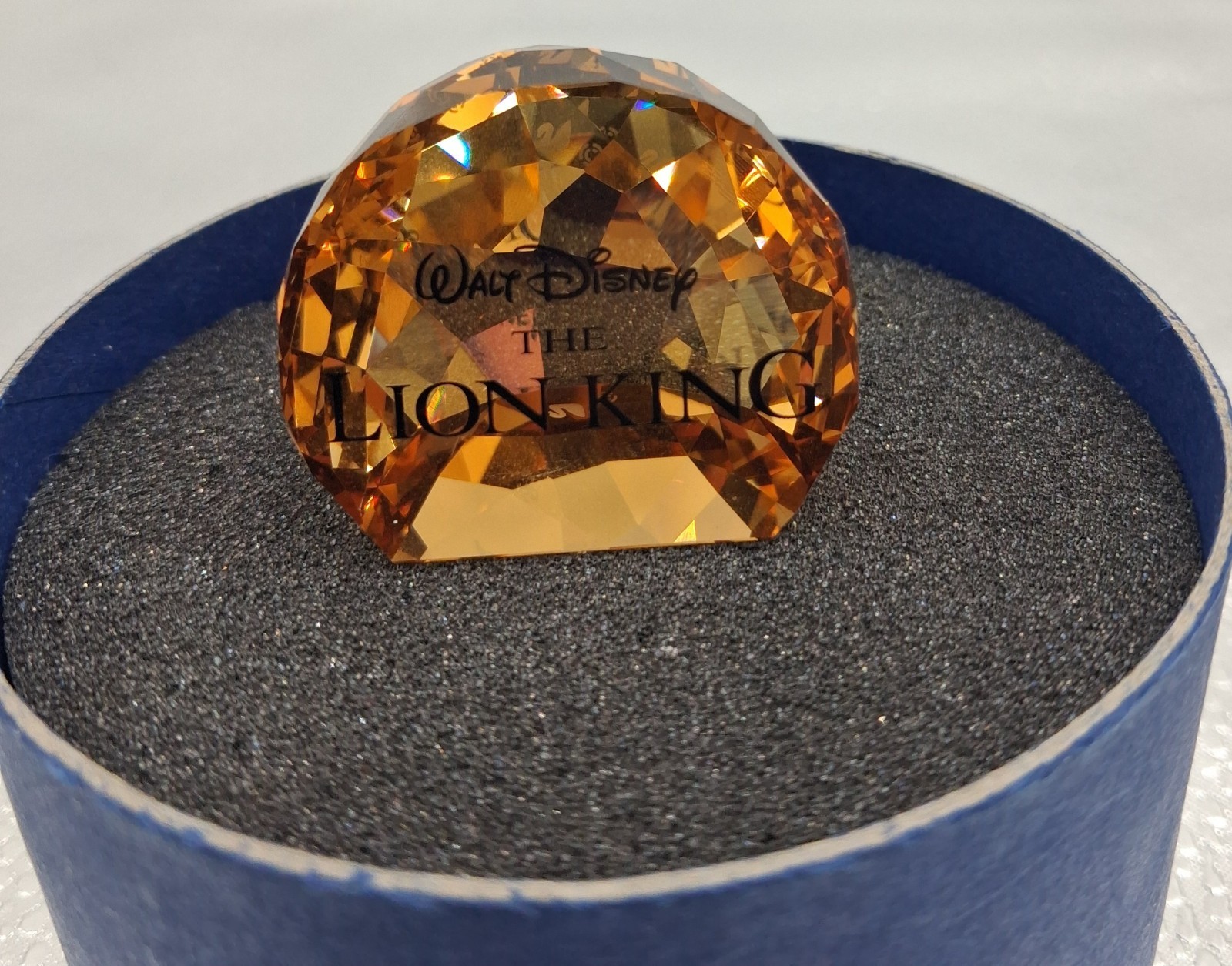 Swarovski Disney The Lion King Plaque Crystal Figurine #1055087