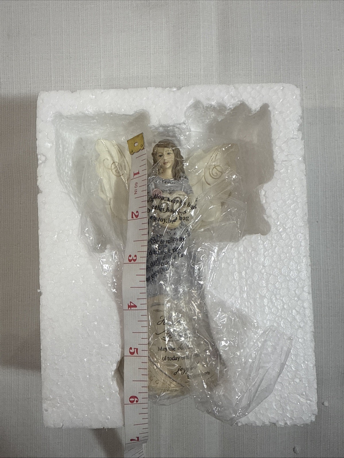 Elements Guardian Angel Figurine 60th Birthday Celebration Birchwood Accents