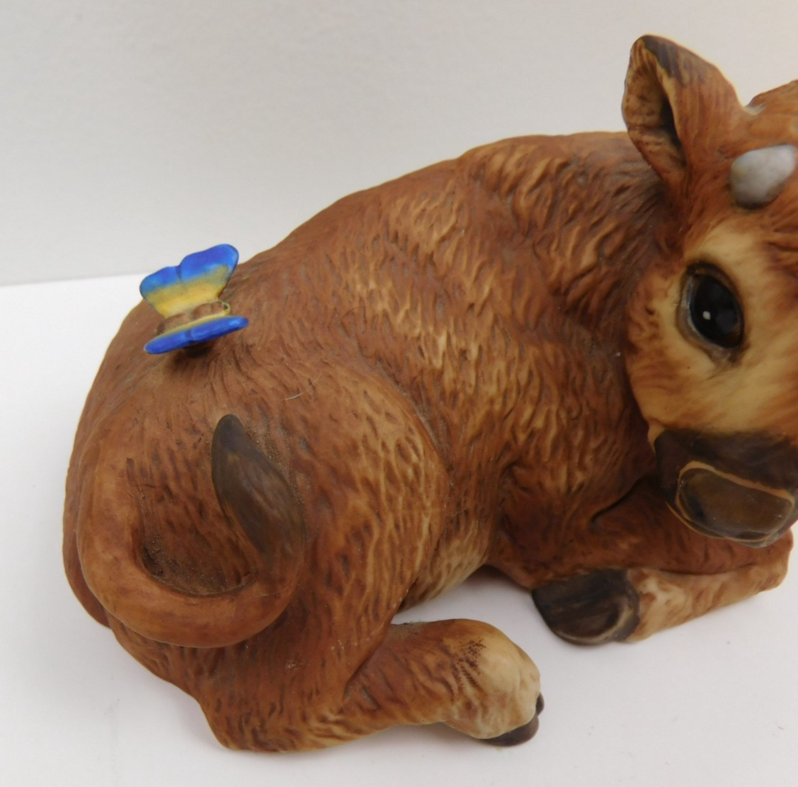 1985 Roger Brown’s Babies of Endangered Species Daisy Baby Buffalo Figurine