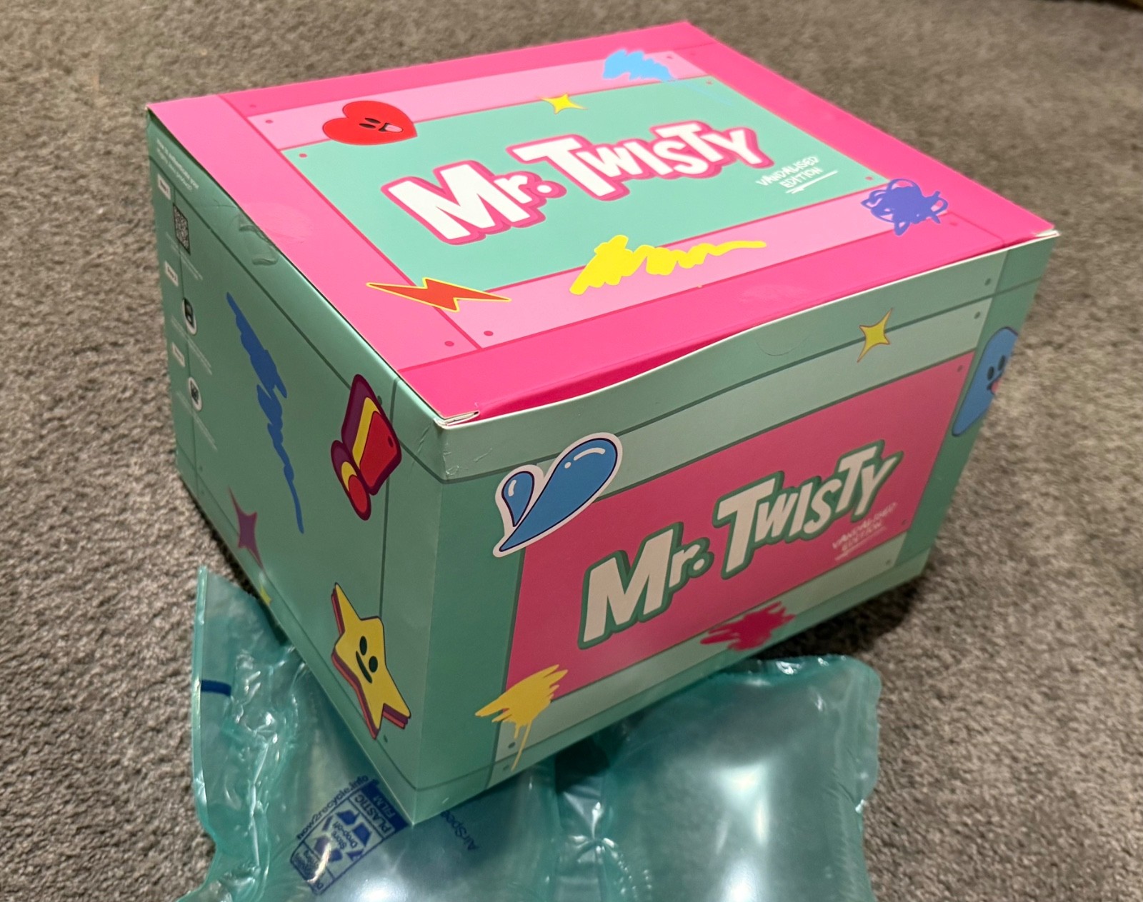 Mighty Jaxx – Mr. Twisty Vandalised Edition by Jason Freeny, New & Complete L00K