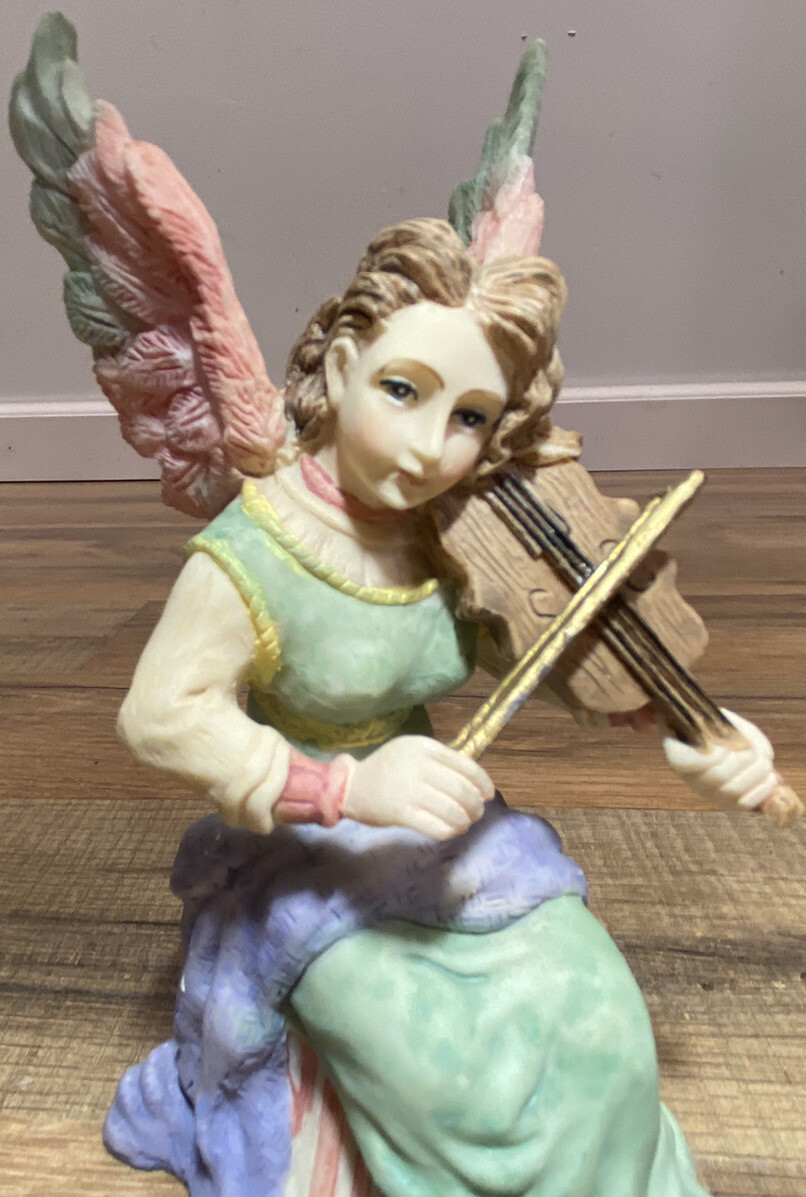 International Resourcing Services Angel Figurine Fiddler BA01 6″ Tall Figure