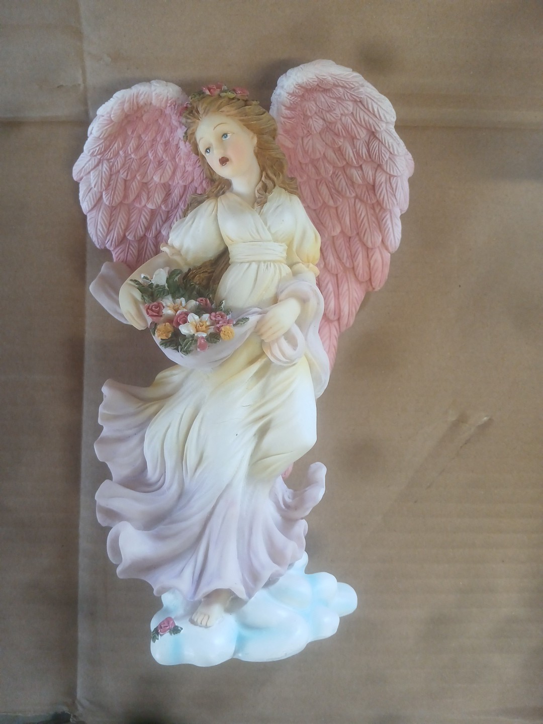 Heaven Sent Limited Edition Angel Figurine Flowers Crown 5000 Pieces Produced