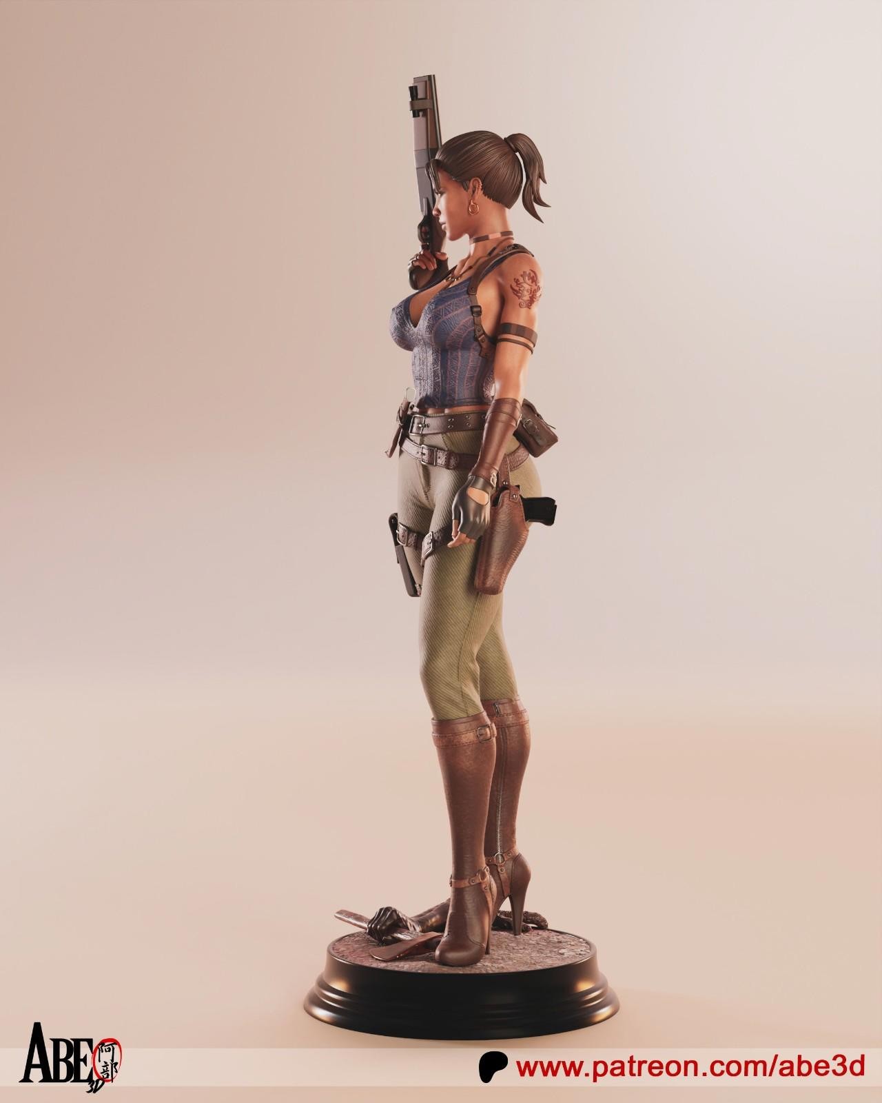 Sheva Alomar | Resident Evil | UNPAINTED | 1/4 Scale Resin Statue