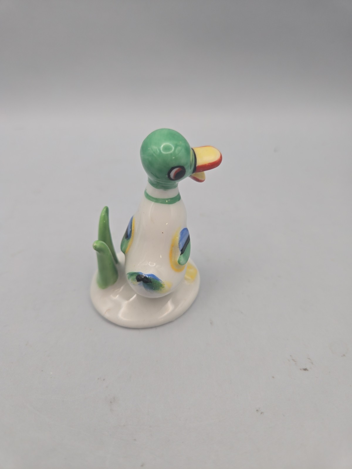 Metzler Ortloff Porcelain Duck Walter Bosse Art Deco Figurine