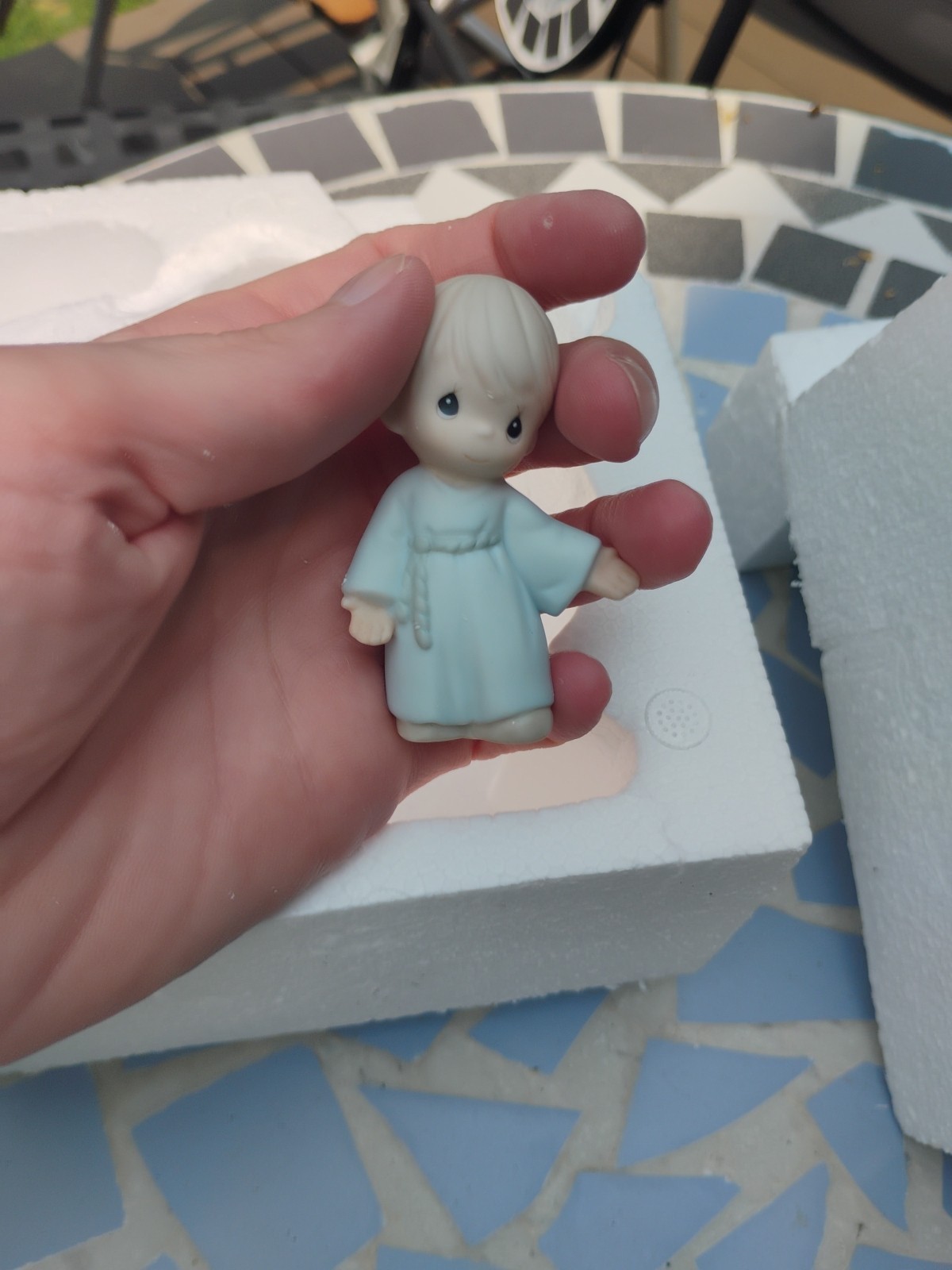 Precious Moments Noahs Ark Night Light and 2 Figures ENESCO Collection 1992 New!