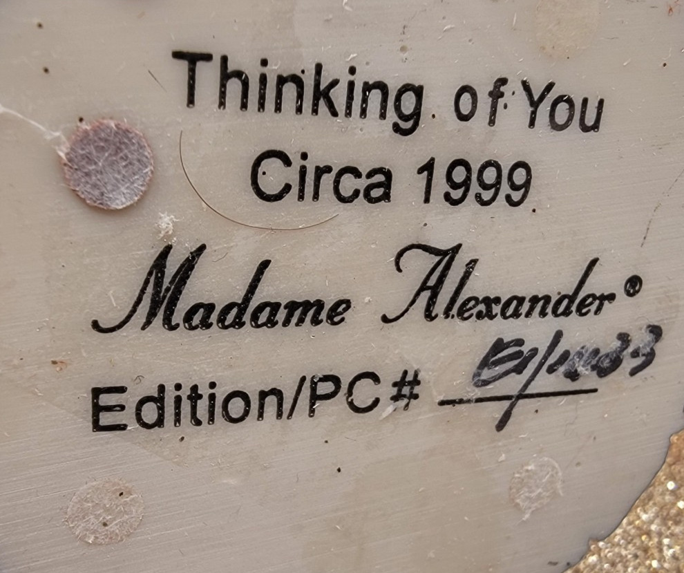 MADAME ALEXANDER Lot of Y2K Vintage Collectors Doll Salute to Century Figurines