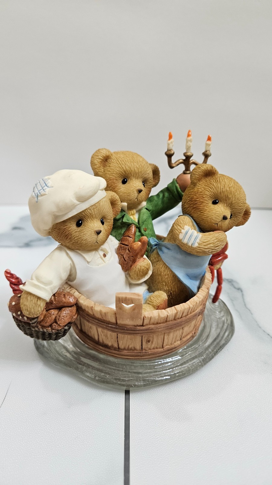 Lucas Joshua & Zachary 4012278 Rub A Dub Three Men In A Tub Signed Box Tags