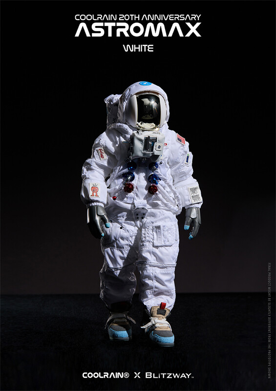 BLITZWAY COOLRAIN ASTROMAX (WHITE) 1/6th Limited Fashion Collectibles Statue New