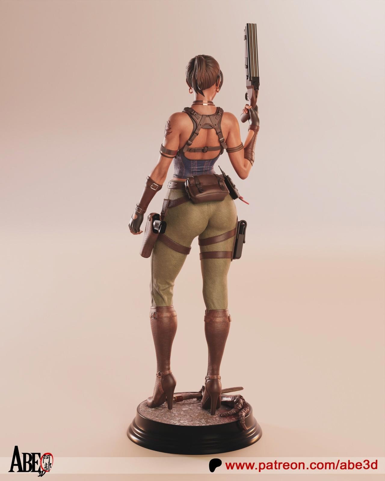 Sheva Alomar | Resident Evil | UNPAINTED | 1/4 Scale Resin Statue