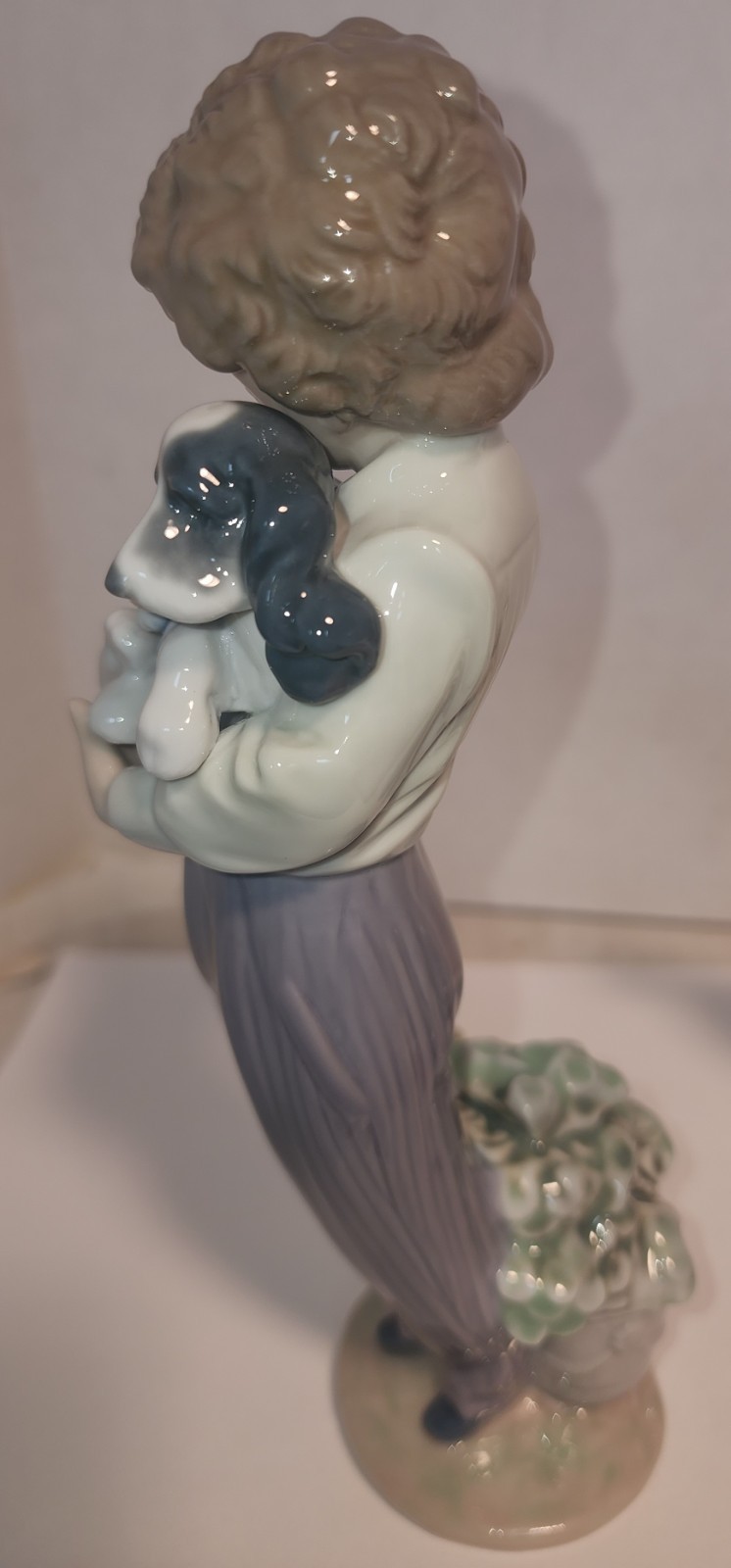 1989 Lladro “My Buddy” # 7609 Porcelain Figurine Made in Spain MINT 8.5x2x3.5
