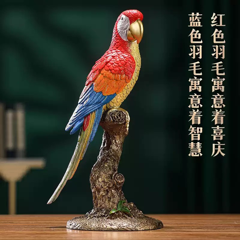 All Brass Parrot Limited Collectible Home Decoration Art Sculpture New In Stock