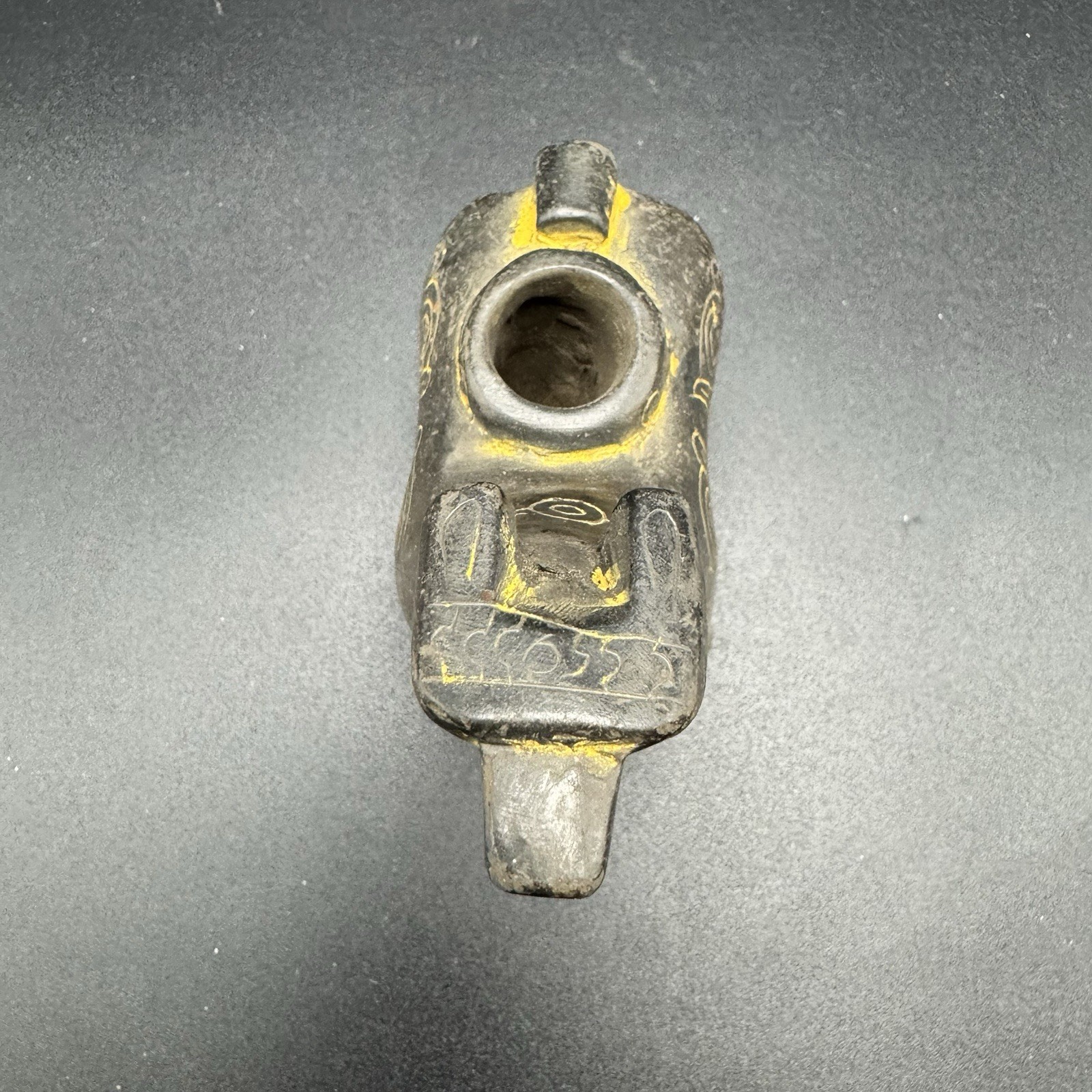 Ceramic llama Argentina Traditional Sculpture Made by Native Aboriginal Peoples.