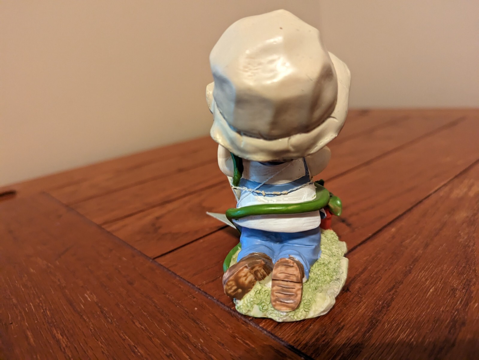 Tender Times Figurine Greenbrier International Boy w/Garden Hose Watering Plants