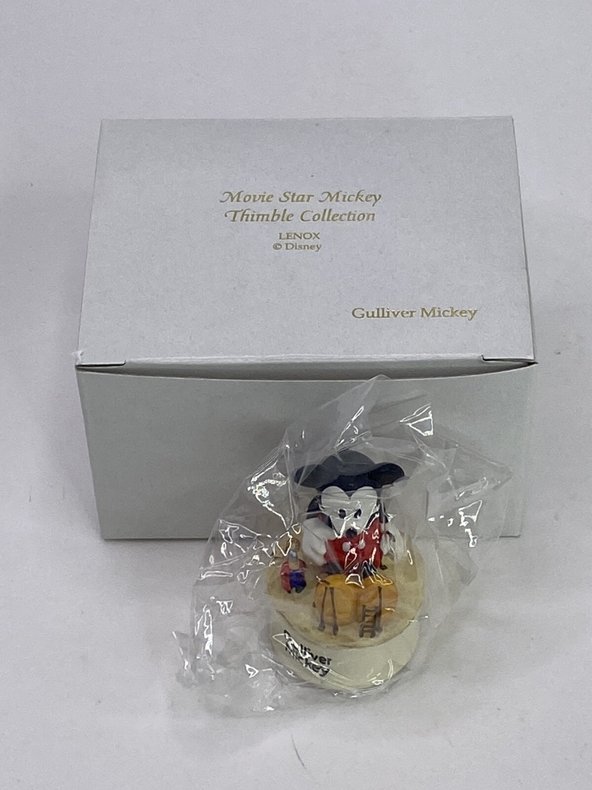 Disney Magic Thimble 1934 Cartoon Mickey Mouse “Gulliver Mickey” NEW