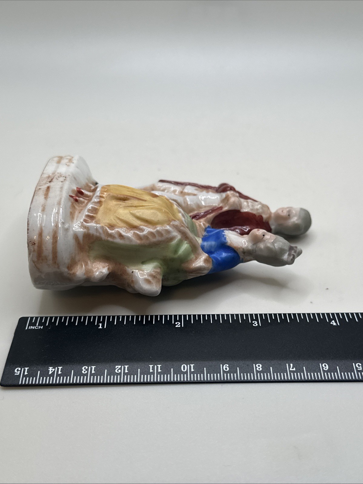 4″ Colonial / Victorian Couple – Ceramic Porcelain Japan V2